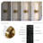 16.5" Rechargeable Dimmable Wall Sconce with Remote & Bulbs-883416714