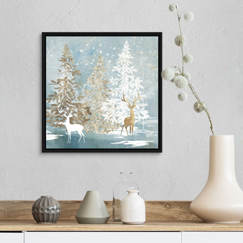 Endless Magic - reproduction d'art sur toile, Cadre flottant, H 16 po x l 16 po, Noir