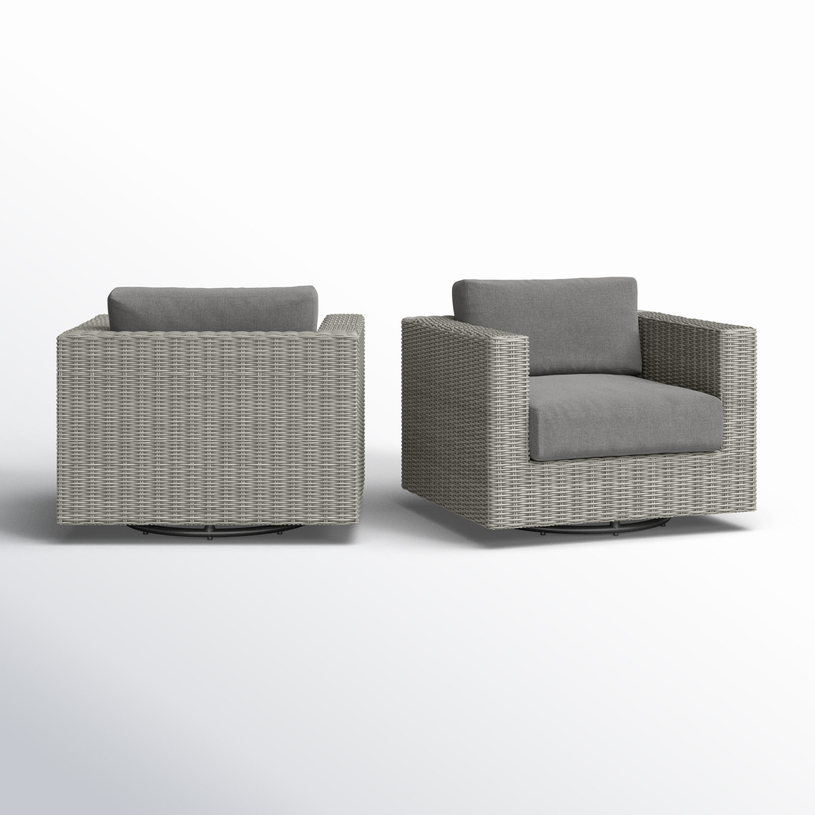 Tetra Swivel Patio Lounge Chair
