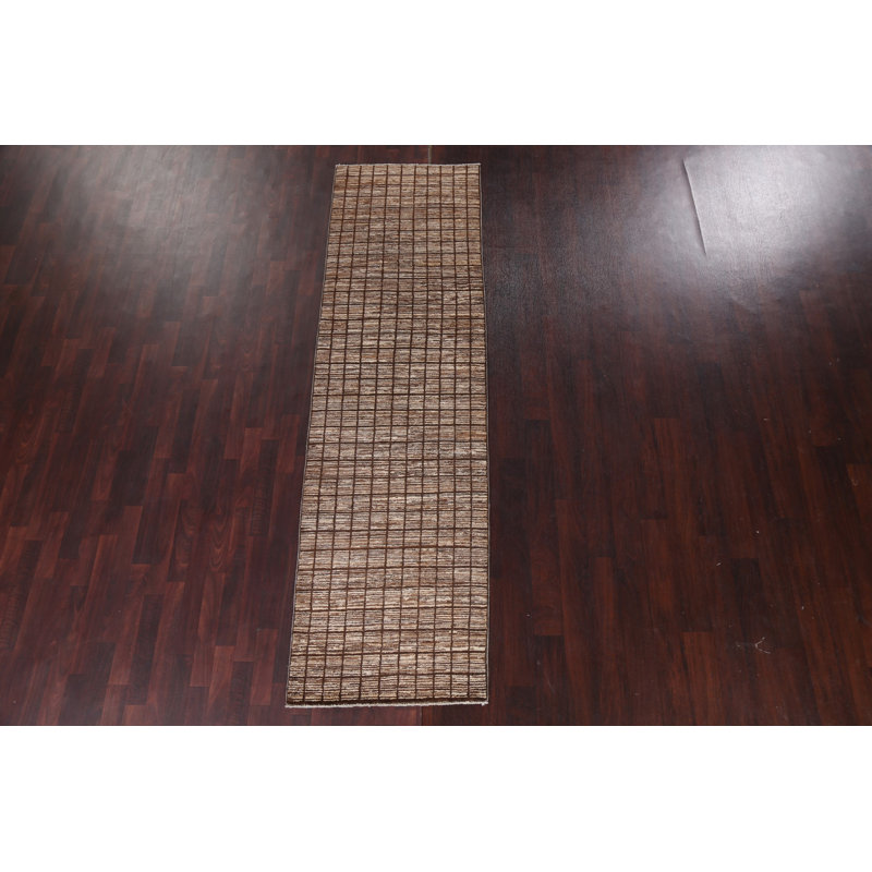Tapis à carreaux Gabbeh 3 x 10