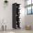 Corner Cabinet Womppi, Five Open Shelves, Single Door, Black Wengue Finish-2131957695