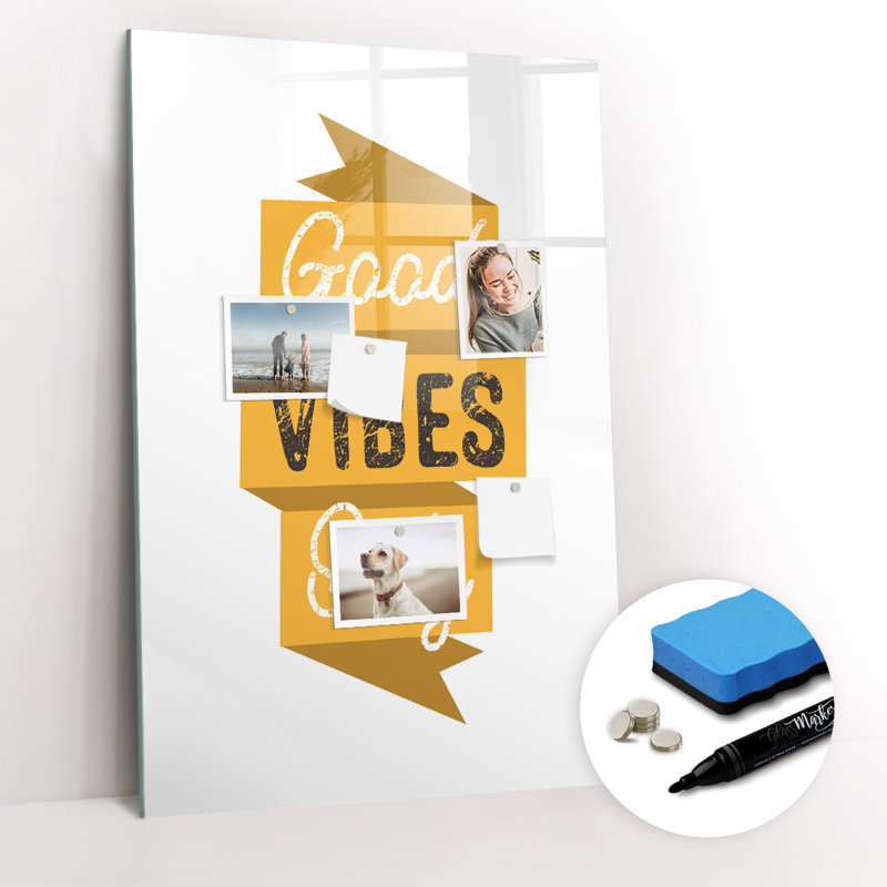Magnetic Glass Dry Erase Board