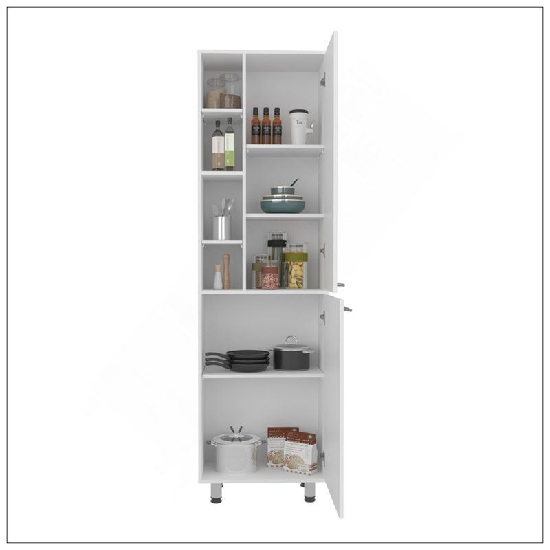 Armoire de cuisine Shiffock, blanc