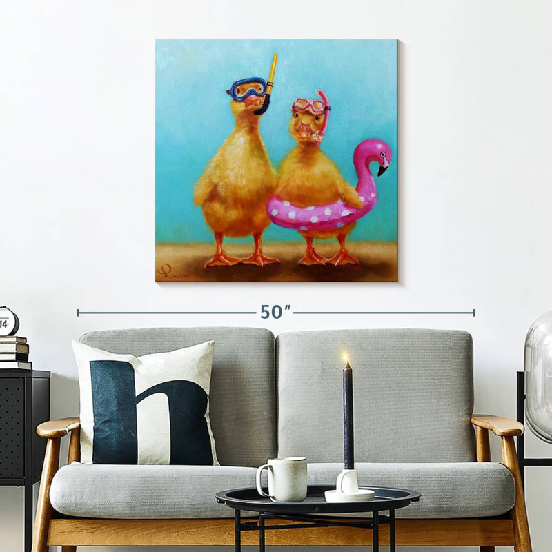 Brampt Pool Party, 30" H x 30" W