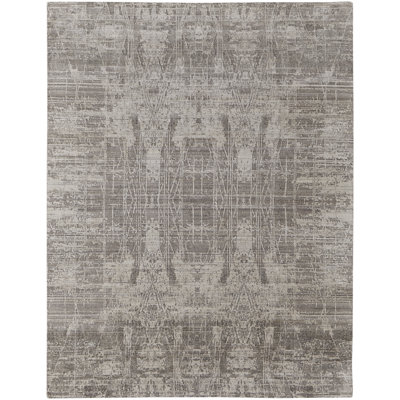 Eastfield Abstract Area Rug in Gray