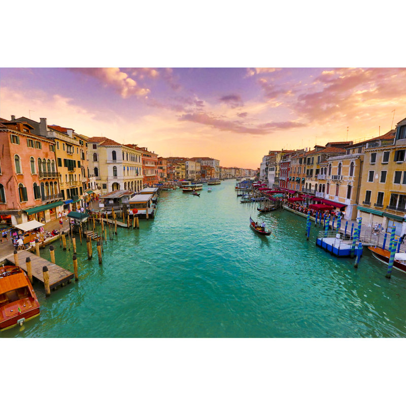 Venice Venice - photographie sur toile tendue, H 32 po x l 48 po