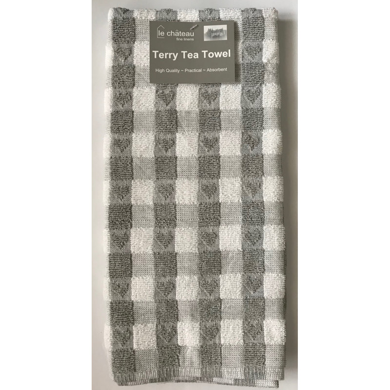 Tea Towel Kitchen Towel, Grey