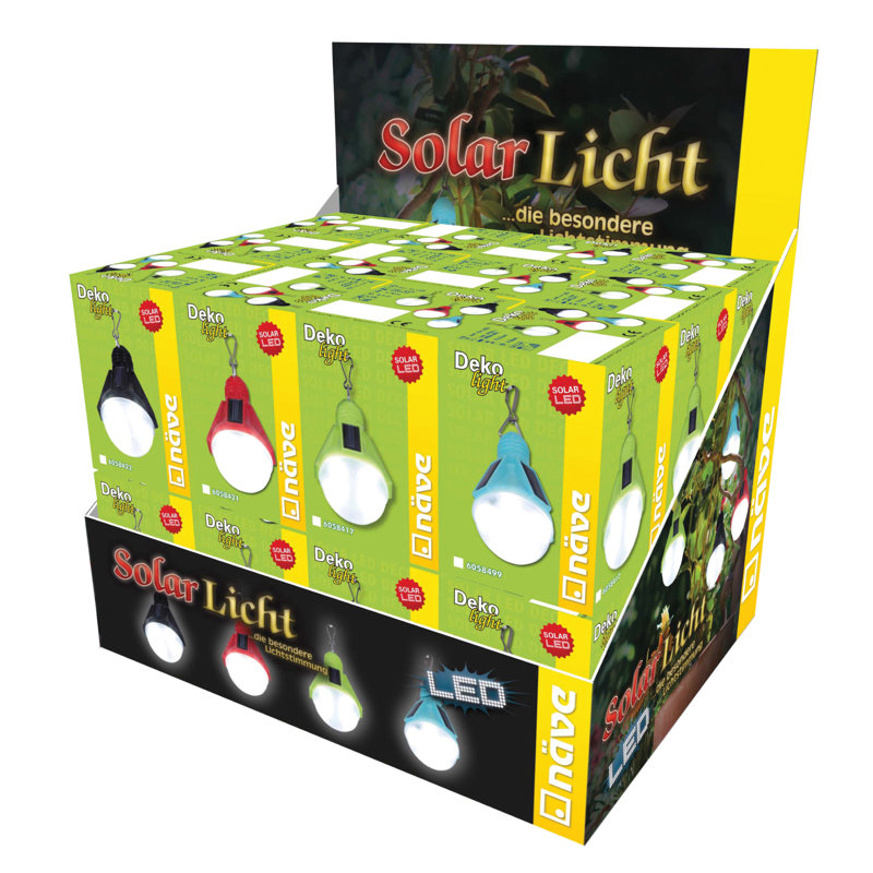 Solar LED Pendant Set