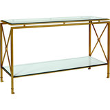 Montpelier Console Table With Glass Top