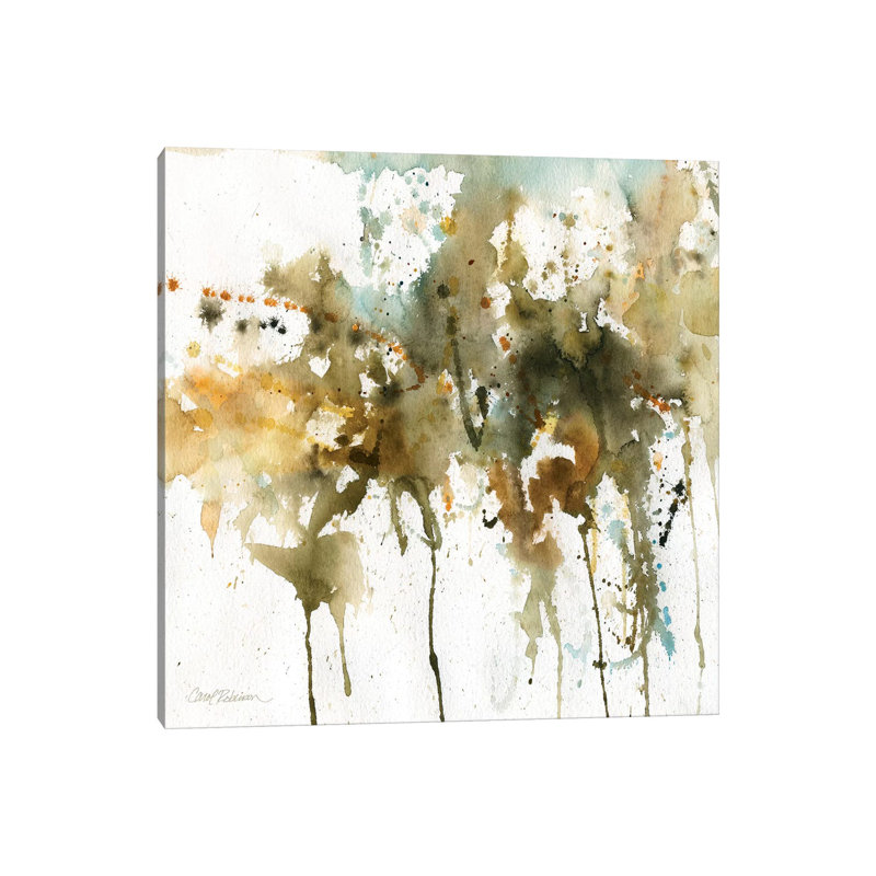 Allusion III by Carol Robinson - Painting on Canvas, 30.48 cm H x 30.48 cm W, Wrapped Canvas