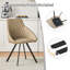 43cm H Upholstered Metal Side Chair-1643862318
