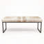 Upholstered Cowhide Stool-599244421