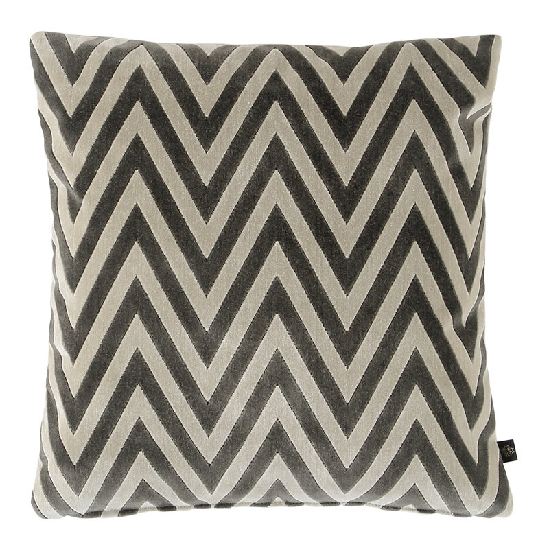 Housse de coussin Bonito, Gris anthracite