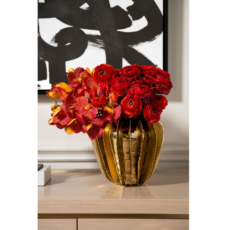 Doral Handmade Metal Table Vase