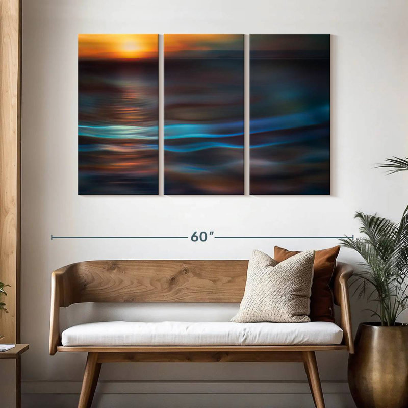 Gillard Pacific Sunset Hues, H 32 po x l 50 po