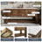 Bromley 72" Double Vanity with Quartz Countertop