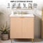 Ensemble de meuble-lavabo simple 30 po Oak