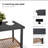 Aljaquan 2 - Person Metal Patio Bistro Set With Cushions, Outdoor Rocking Wicker Conversation Set With Coffee Table-1338834515