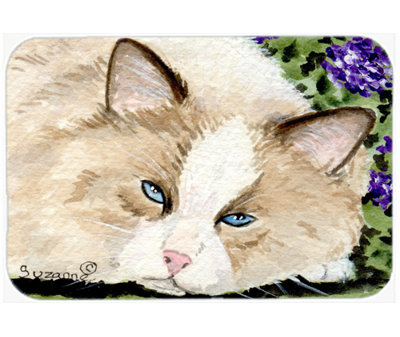 East Urban Home Cat Glass Cutting Board