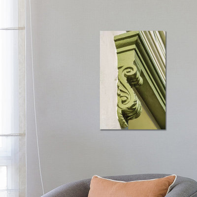 Architectural Detail on the Clarendon Building Old Sacramento Historic Center Sacramento CA 1 Piece Wrapped Canvas Wall Art