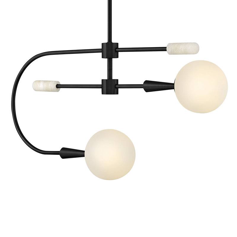 Lustre George Oliver Elko, Noir, noir, noir, noir