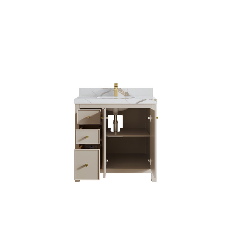 Ensemble de meuble-lavabo simple 36 po Bronya