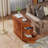 Solid Wood 2-Drawer End Table-2095973761