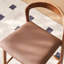 Chaise d'appoint à dossier bas en noyer (ensemble de 2)-1755585192