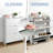 3-drawer Flip-down Shoe Cabinet, Assembly Slim Organizer,create Clutter-free Way