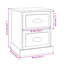 Bellechester 39cm W Solid + Manufactured Wood Bedside Table-610858404-642357257