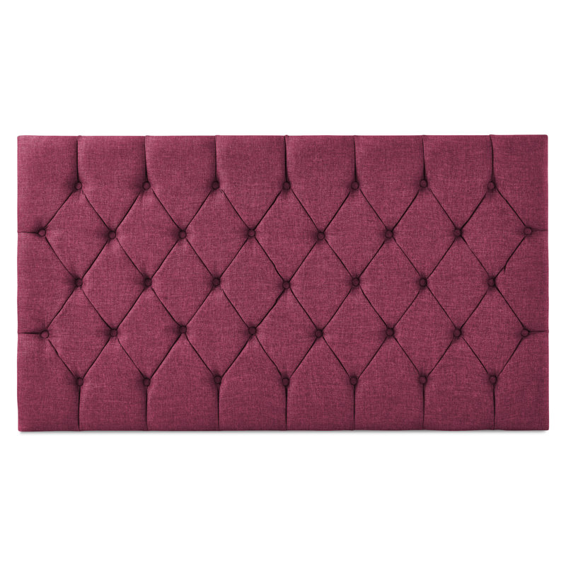 Bretz Upholstered Headboard, Double (4'6), Purple