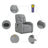 Upholstered Massage Chair-968380183