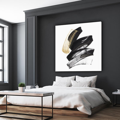 " Golden Brushstroke I "
