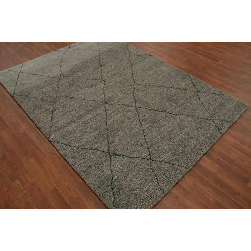 Tapis oriental marocain fait à la main 5 x 8 po
