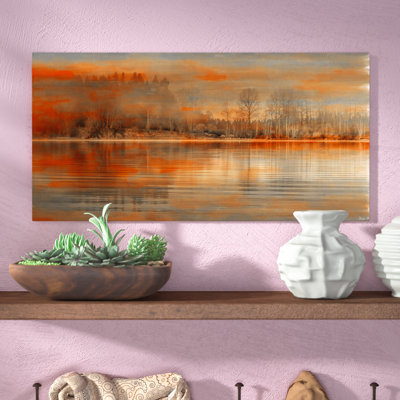 Serenity by Parvez Taj - Wrapped Canvas Graphic Art Print on Canvas