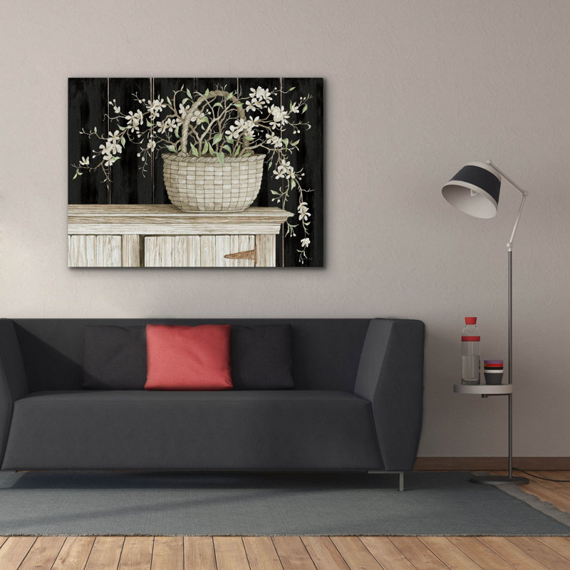  «Apple Blossom Beauty 2» par Cindy Jacobs, art mural sur toile, 54 po x 40 po, H 40 po x l 54 po
