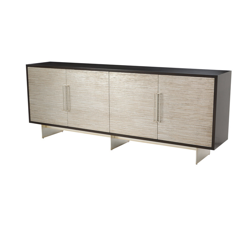 Saro 94.5'' Solid Wood Sideboard