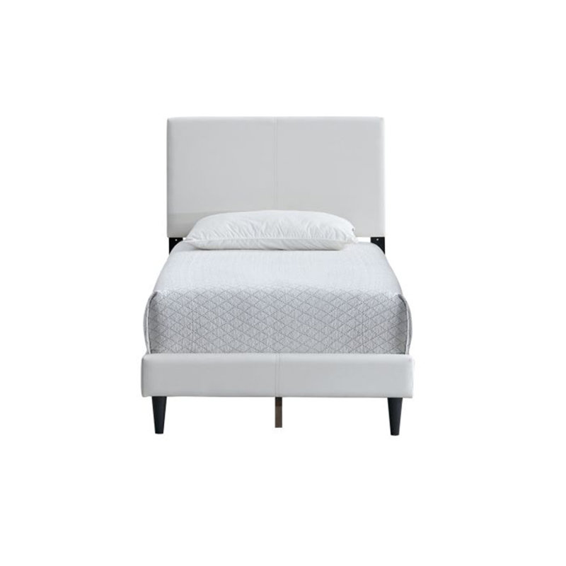 Très grand lit Baron (matelas non inclus), Très grand lit, Blanc