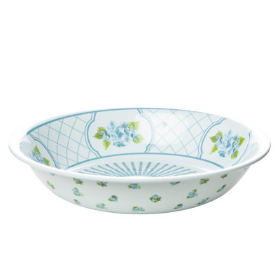 Blue Hydrangea Serving Bowl