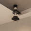 Plafonnier encastré à DEL noir 2 pi Vidalite Inspira, ensemble de luminaire encastré carré sans cadre avec température de couleur 5CCT sélectionnable et gradateur pleine gamme, luminosité 700LM, 9 W, ETL, IC et IP44-107146180