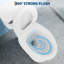 Toilette commerciale deux pièces GarveeHome, conforme ADA, allongée, hauteur confort global, chasse d'eau siphonique puissante de 1,28 GPF, siège à fermeture en douceur
