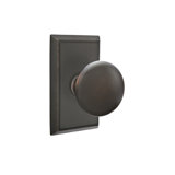 Privacy (Bed & Bath) Providence Knob with Rectangular Rose