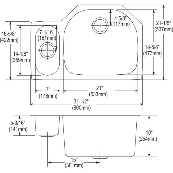 Dimensions du produit