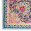 Tapis oriental ivoire / rose / bleu Verda-8859596