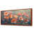 Toile avec cadre flottant brun