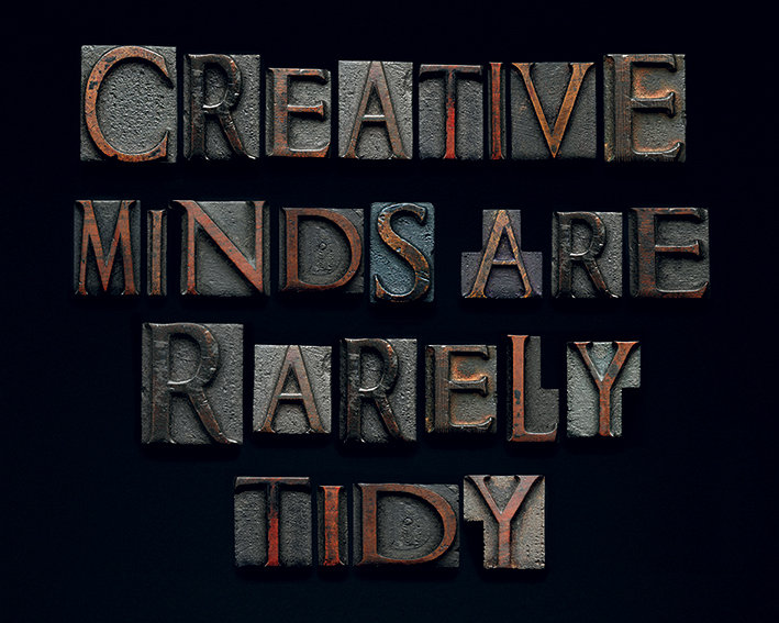 'Creative Minds' by Alyson Fennell Textual Art on Canvas