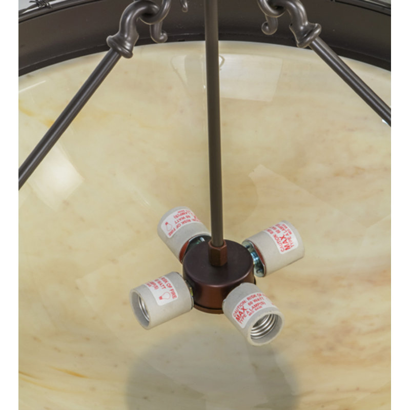 Angelie Acrylic Semi Flush Mount
