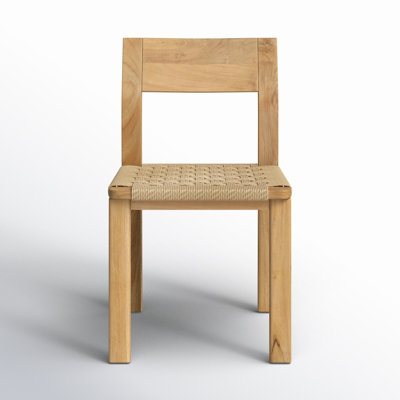 Tesni Outdoor Armless Dining Chair NaNa by Birch Lane