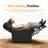 Power Reclining Home Theater Seating with Adjustable Headrest & Lumbar Support-1841017503