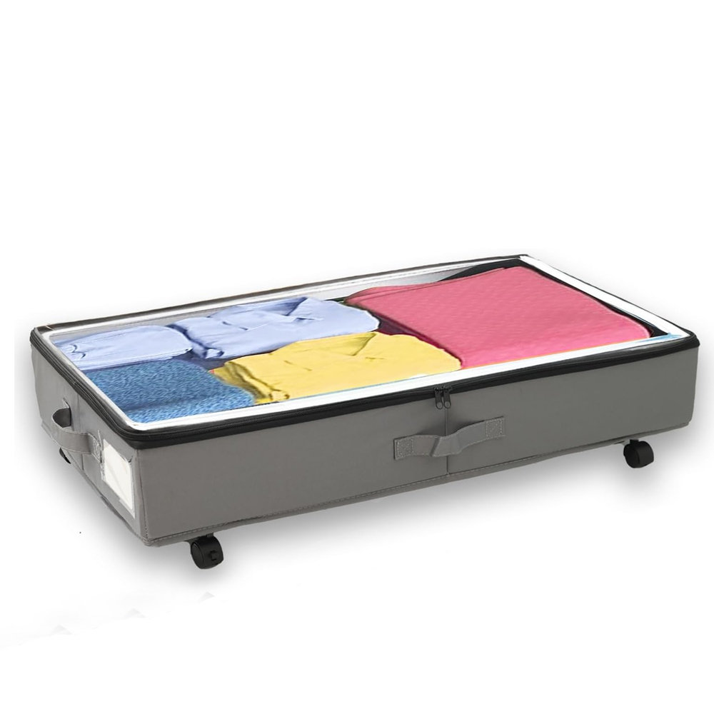 Rebrilliant Yosief Fabric Decorative Bin Rebrilliant